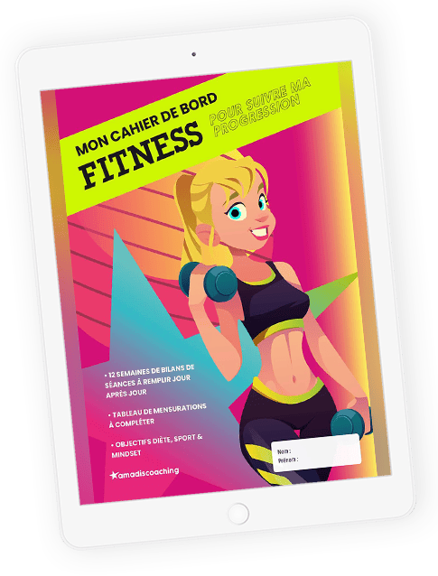 Cahier de fitness motivation à la maison