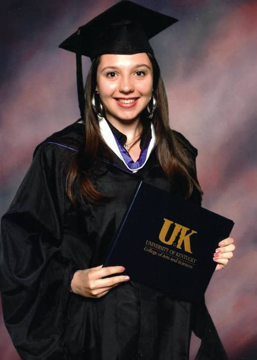 Remise de diplôme à l'University of Kentucky