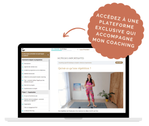 Aperçu de ma plateforme de coaching sportif holistique