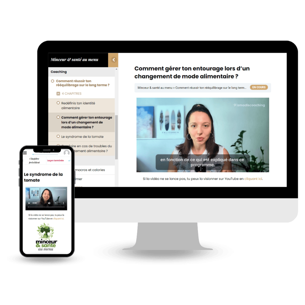 Aperçu de vidéos de coaching du programme